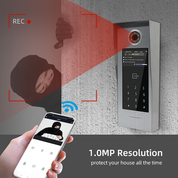 intercom with lock