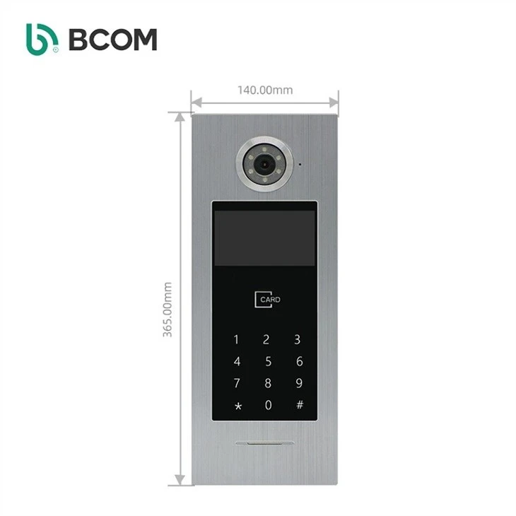 IP intercom and keypad