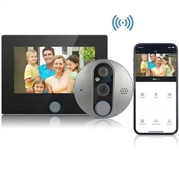 Tuya raqamli eshik ko'rish qurilmasi