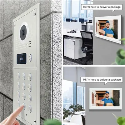 2 simli IP video interkom Tuya eshik kamerasi ilovasi